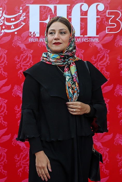شبنم مقدمی، فرش قرمز سی‌وششمین جشنواره جهانی فیلم فجر